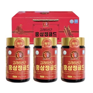 고려 6년근 홍삼정골드 720g 진액 선물세트