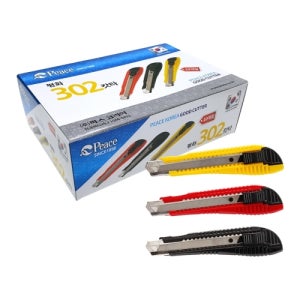 트렌드스냅 커터 302 163mm 박스100개입 커터칼 문구용