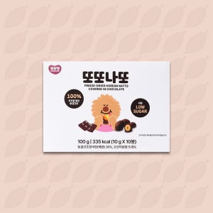또또맘 또또나또 10봉 1박스 어린이 저당 간식, 초콜렛 청국장