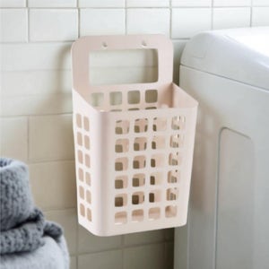 벽걸이 틈새 빨래바구니 세탁바구니 이동식 오픈형