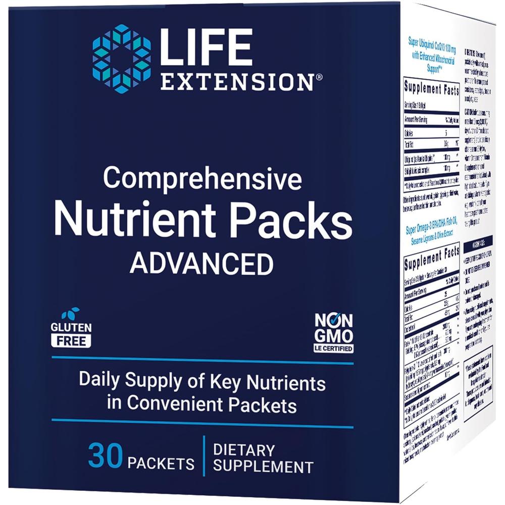 Life Extension 라이프익스텐션 <b>컴프리헨시브 뉴트리언트 팩</b> 30팩