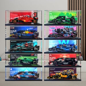 레고 스피드챔피언 F1 시리즈 77242 - 77251 아크릴 디스플레이 케이스 장식장