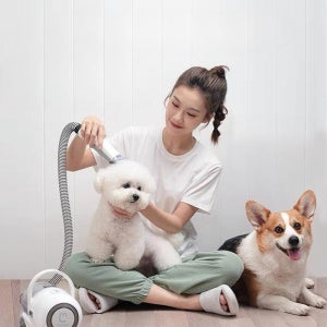 전기클리퍼고양이빗 청소기 털깎는 청소기 클리퍼 강아지 반려동물 이발기