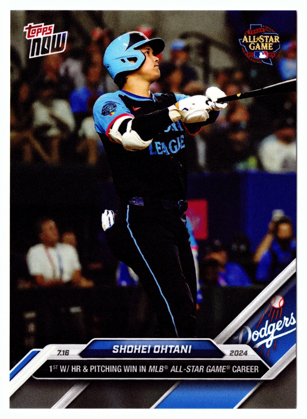 2024 Topps NOW MLB - Shohei Ohtani Card No.437 탑스나우 쇼헤이 오타니