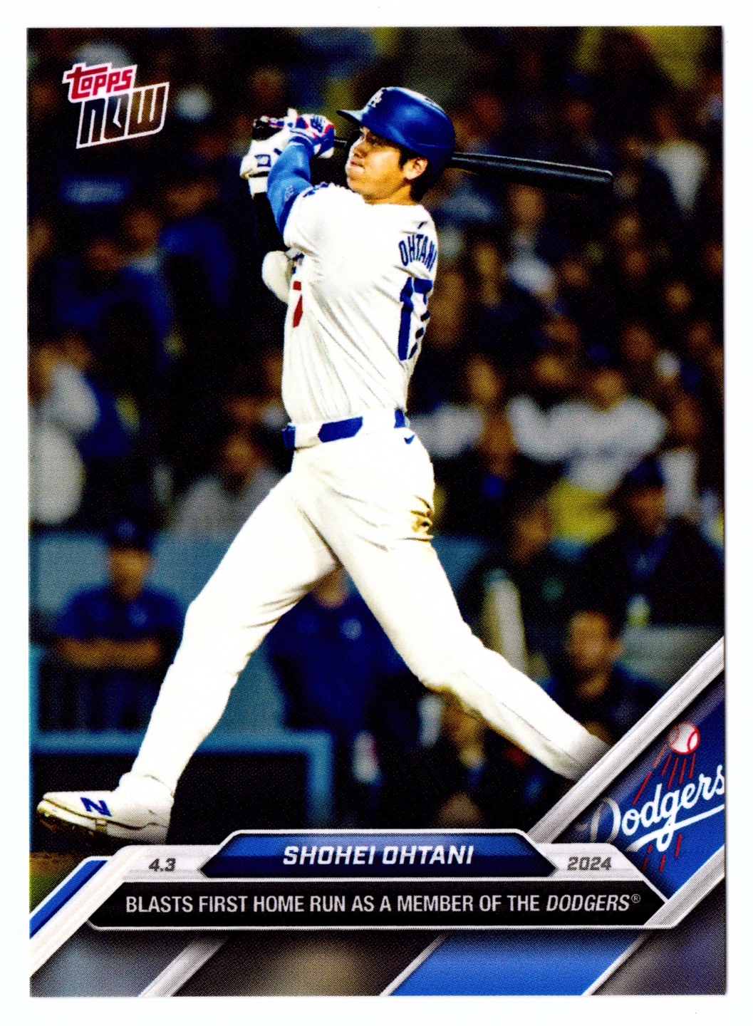 2024 Topps NOW MLB - Shohei Ohtani Card No.36 탑스나우 쇼헤이 오타니