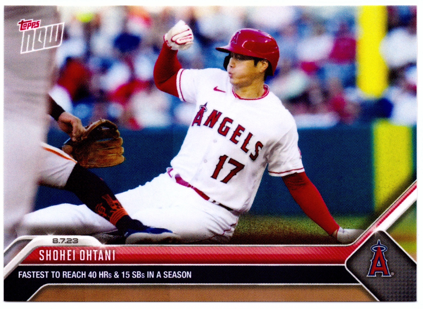 2023 Topps NOW MLB - Shohei Ohtani Card No.672 탑스나우 쇼헤이 오타니
