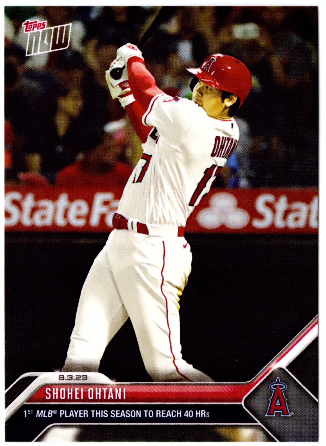 2023 Topps NOW MLB - Shohei Ohtani Card No.647 탑스나우 쇼헤이 오타니
