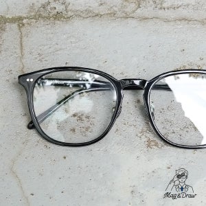 3가지 컬러 뿔테 안경 매그앤드로우 메가 MEGA 빅사이즈 큰 얼굴 대두