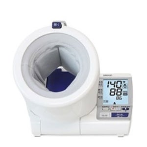 회사 건강검진 탁상용 대형 팔뚝 오므론 혈압계 커프일체형 백라이트 고혈압표시