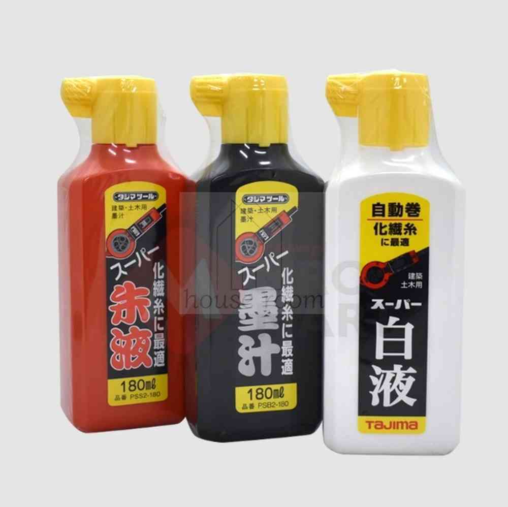 살림방 먹통용 먹물 180ml 주황색 목수먹통 마킹툴