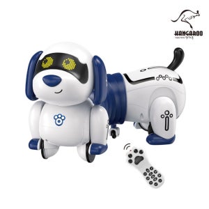 캥거루 닥스훈트 로봇강아지 K45 스마트 강아지 로봇 리모컨 조종 AI 반려견 완구 말하고 춤추는 리모컨 펫완구 LED눈 감성터치 반응형
