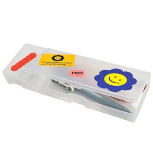 슬림형 펜케이스 데코가능 꾸미기 필통 미술수업용재료 대형