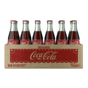 코카콜라 오리지널 355ml 멕시코산 유리병 음료 24병