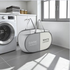 벽걸이 틈새 빨래바구니 세탁바구니 이동식 오픈형