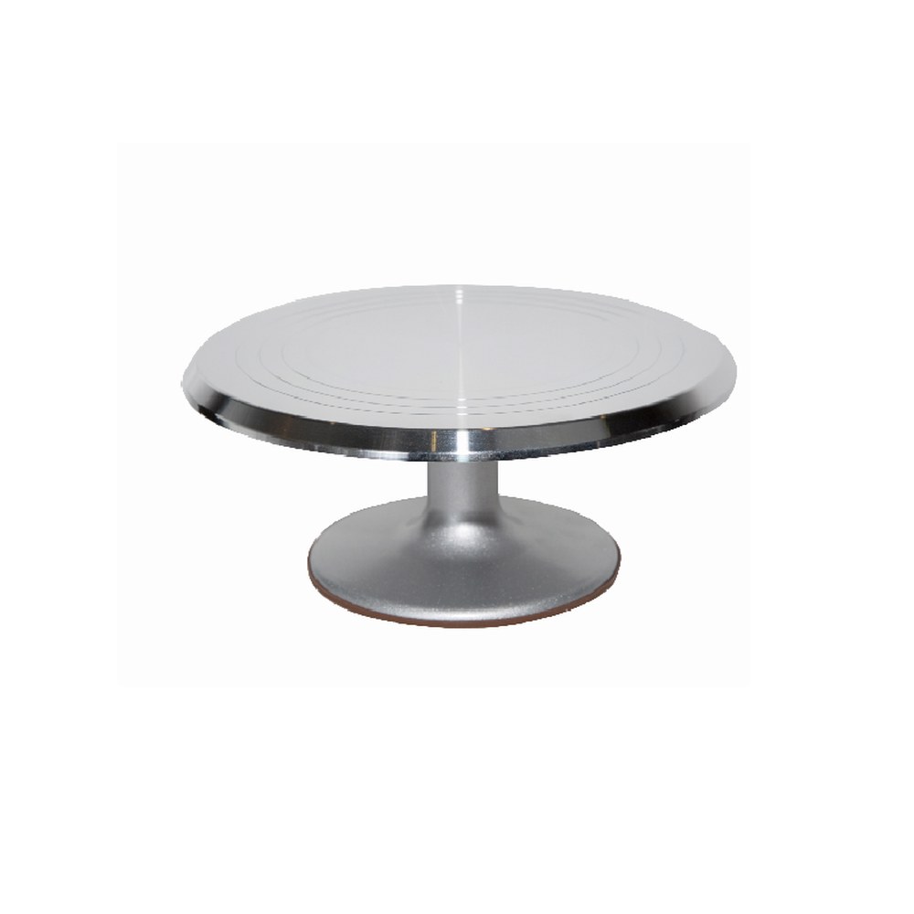 케이크 돌림판 가용 기능장 케익회전판 알루미늄 주물돌림판 자동 케익돌림판 그레이 인치