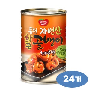 동원 자연산 화끈한 골뱅이 400g x 24개 대용량 업소용