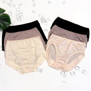 굿바디 여성 인견팬티 L~3XL 5장세트