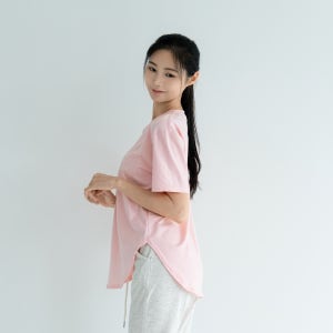 루나인 필라테스 상의 반팔 여름 요가복 필라테스 복장 운동복 M
