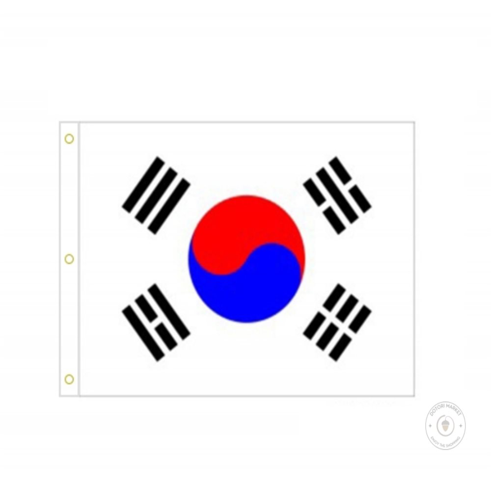 도토리마켓 태극기 게양용 5호 애국심교육 국가기념일 행사용 국기 국경일