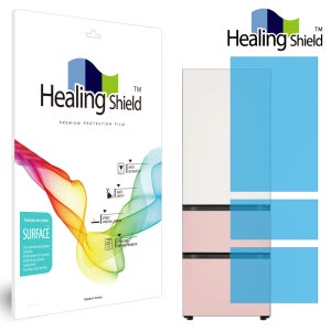 LG 디오스 김치톡톡 오브제컬렉션 323L 3도어 Z331GBP152 외부보호필름 무광 세트