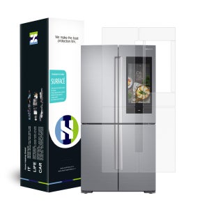 삼성 냉장고 H9000 패밀리허브 RH81M7141S9 무광 외부보호필름 세트(각1매)
