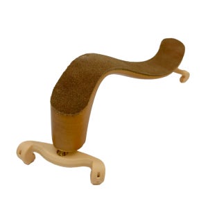 FOM 비올라 어깨받침 클래식 디자인 MEA-1503과 1603 메이플 원목+가죽