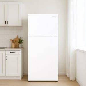 쿠잉 일반냉장고 REF-D510 미니 소형 원룸형 가정용 사무실 투도어 화이트
