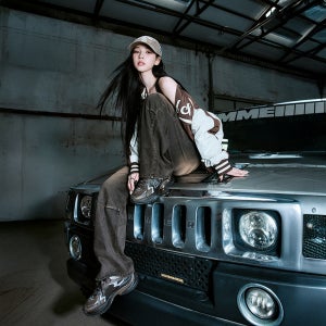 [MLB][카리나착용] 커브 러너 에나멜 NY (Brown) 3ARNSPE5N