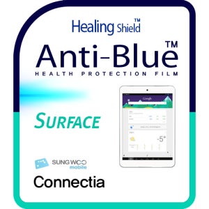 성우모바일 코넥티아 블루라이트차단 액정보호필름1매 후면2매