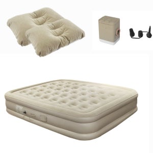 루디 프리미엄 에어매트 더블 40cm 내장펌프형 자충 에어 매트