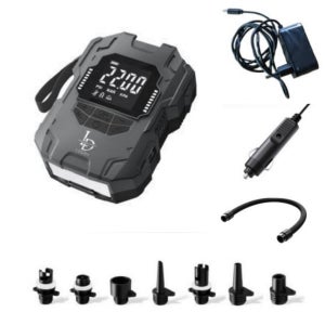 루디 무선 에어펌프 자동 전동 자충 공기주입기 에어텐트 보트