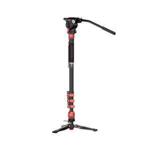 아이풋티지 CB3-C180F-P KIT 코브라3 페달형 카본 4단 모노포드 키트
