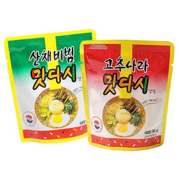 군대맛다시 전투식량 맛다시 볶음고추장 비빔밥양념 90g x 10개