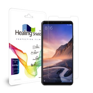 샤오미 미 맥스3 블루라이트차단 액정보호필름 2매