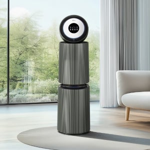 [전국배송]LG퓨리케어 AI 오브제컬렉션 360 공기청정기 M필터 114㎡ AS355NGNA