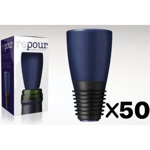 리푸어 와인세이버 1P x50개(개별포장) 산화방지 와인마개 스토퍼 폐기율 0%