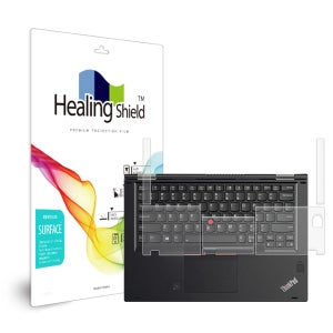 레노버 씽크패드 X380 요가 20LHS0G900 무광 팜레스트/터치패드 필름 2매