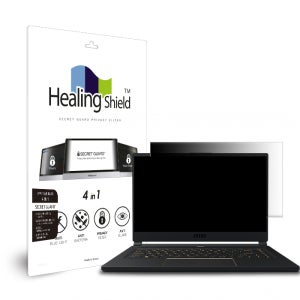MSI GS65 스텔스 9SG 항균 보안필름 블루라이트차단 양면 정보보안기