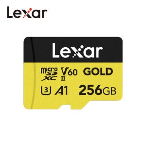 렉사 골드 마이크로SD 256GB 메모리카드 GOLD microSD UHS-II 4K DJI 고프로 매빅 드론 액션캠 닌텐도