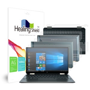 HP 스펙터 x360 13-aw0215TU 저반사 액정보호필름1매 외부3종