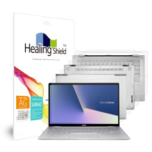 에이수스 젠북 플립 UM462DA 항균 종이질감 블루라이트차단 액정보호필름1매 외부3종