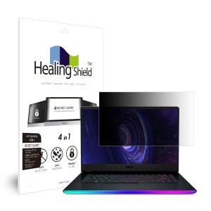 MSI GE76 레이더 항균 보안필름 블루라이트차단 양면 정보보안기