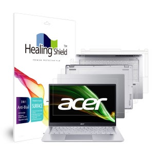 에이서 스위프트3 SF314-43 블루라이트차단 액정보호필름1매 외부3종