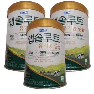 앱솔루트 유기농 궁 1단계 800g x 3