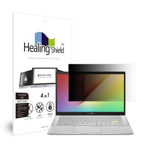 에이수스 비보북 S14 S433 항균 보안필름 블루라이트차단 양면 정보보안기