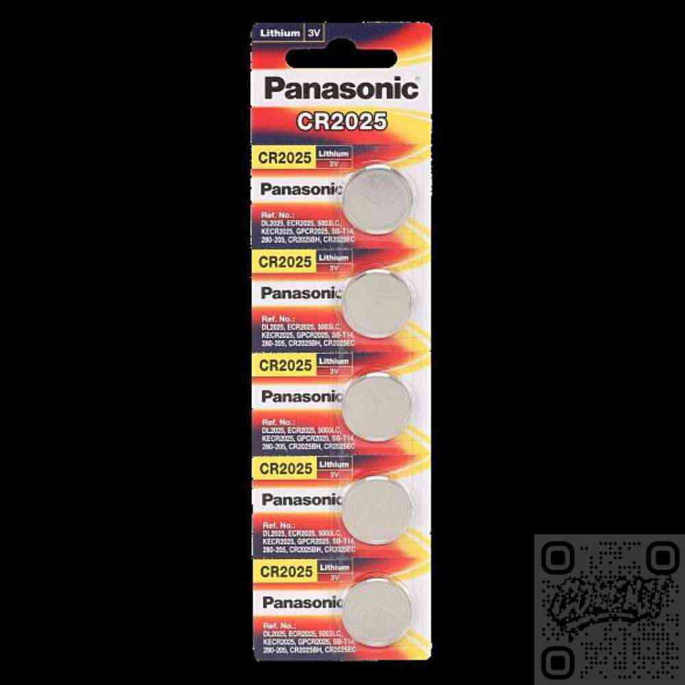 컴엔제이 건전지 코인셀 리튬 CR-2025 3V 5EA 동그라미건전지