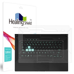 에이수스 TUF Dash F15 FX516 그레이 무광 팜레스트/터치패드 필름 2매