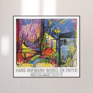 [아티쉬] 액자 / Landscape-Works on Paper, 1980, 한스 호프만(Hans Hofmann)