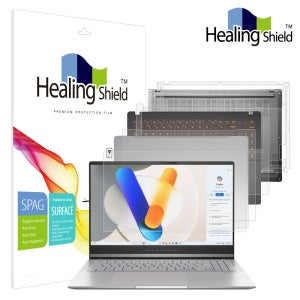 에이수스 비보북S 15 OLED M5506 슈페리어 저반사 액정보호필름 1매 외부 3종세트