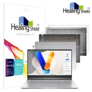 에이수스 비보북S 15 OLED M5506 블루라이트차단 액정보호필름 1매 외부 3종세트